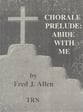 Chorale Prelude Abide with Me Concert Band sheet music cover